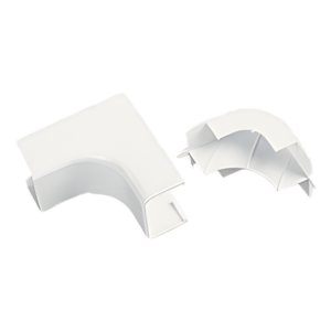 Esquinero Interior | ABS Blanco | UL94V-0 FT4 | 0 a 50°C | 90° | Canaleta LDPH10 LD2P10