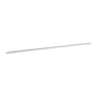 Canaleta de PVC | 19.6 x 12 mm | 1.83 m (6 ft) de largo | Adhesiva sin herramientas | UL94V-0 | Bisagra integrada