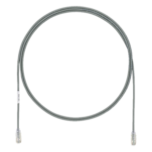 Cable de Parcheo UTP | Cat6A | 28AWG | CM-LSZH | 0.30 m (1 pie) | Gris