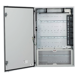 Gabinete de Zona de Instalación en Pared, Diseñado Para Dos Switches, Uso Industrial con Clasificación UL tipo IP66 y 4|12, Color Gris
