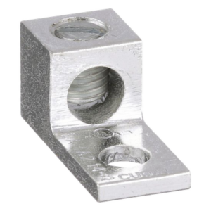 Conector Mecánico de Aluminio | Un Orificio 1|4" | Un Barril | Cable 14 a 2 AWG | 600 V | 90°C