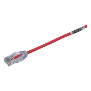 Cable de Parcheo UTP | Cat6 | 28AWG Diámetro Reducido | 20.2 cm (0.66 ft) | LSZH-CM | Rojo