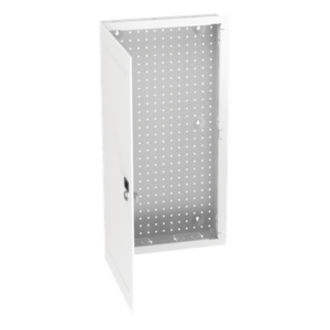 Gabinete de Montaje en Pared | Acero Calibre 18 | Capacidad 16 kg (35 lb) | Puerta Reversible con Cerradura | Ventilación Integrada | 28 in de Altura