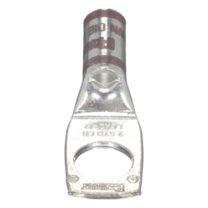 Zapata de Compresión | Cable 2 AWG | Orificio 1|2 in (12.7 mm) | Mirilla de Inspección | 35 kV | UL y CSA