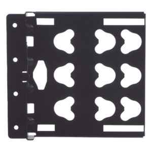Kit de Soportes de Montaje de PDUs Verticales, Para Uso con Gabinetes FlexFusion™, Color Negro