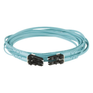 Jumper de Fibra 脫ptica | OM3 50|125 | LC-LC D煤plex | OFNR | 9 m (29.53 ft) | Aqua