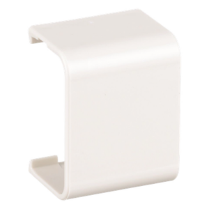Unión Recta para Canaleta | ABS Blanco Mate | UL94V-0 FT4 | 0 a 50°C | 180° | Sin Herramientas