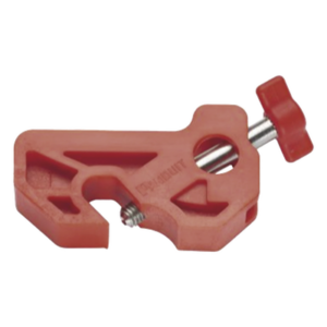 Bloqueador de Disyuntor Miniatura | Sin Herramientas | Nylon | 48.2 mm (0.16 ft) | Rojo | LOTO