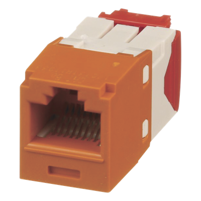 Conector Jack RJ45 | Categoría 5e | 8P8C | Terminación TG | Sin Herramienta de Impacto | -10°C a 65°C | 3.28 pies de Alcance de Frecuencia