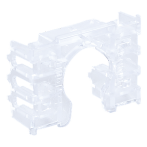Capa Plástica Repuesto, para Jacks de Patch Panels de Impacto 110 de Panduit, Paquete de 24 Piezas
