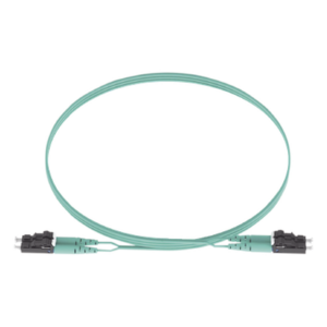 Jumper de Fibra Óptica | Multimodo OM3 50|125 | LC-LC Dúplex | OFNR Riser | LSZH | 5 m (16.40 pies)