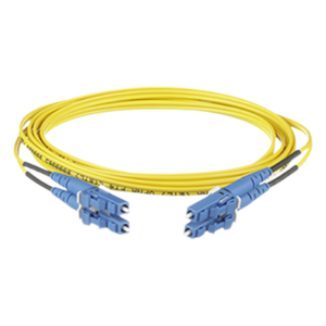 Jumper de Fibra Óptica Monomodo 9|125 OS2 | LC-LC Dúplex | OFNR Riser | LSZH | 5 m (16.40 pies)