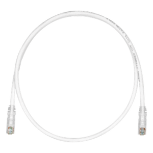 Cable de Parcheo TX6, UTP Cat6, 24 AWG, CM, Color Blanco Mate, 2.13 Metros (7 Pies)