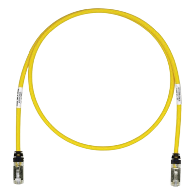 Patch Cord | Cat6A S|FTP | 26 AWG | 3.05 m (10 ft) | CM|LS0H | Amarillo