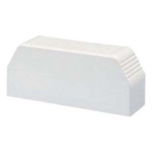 Tapa Final para Canaleta | PVC Rígido | UL94 V-0 | FT4 | 111.8 x 47.2 x 4.8 mm | Blanco