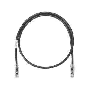 Cable de Parcheo UTP | Cat 6 | 0.3 m (1 ft) | 24 AWG | CM | PoE | Negro