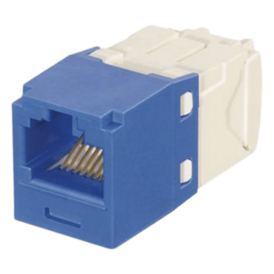 Módulo Jack RJ45 | Cat 6 | Terminación TG sin herramienta | Mini-Com con llaveado por color | UTP | 22-26 AWG