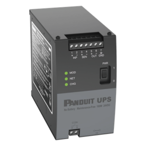 UPS Industrial | 100 Watts | 24 Vcd | Ultracondensadores | Riel DIN | -40 a 60 °C (-40 a 140 °F)
