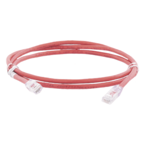 Cable de Parcheo | Cat 6 | U|UTP | 2.1 m (7 ft) | 24 AWG | CM | Rojo