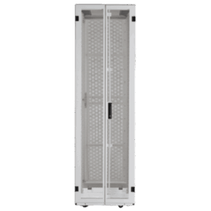 Gabinete de Servidores | 48 UR | 600 x 1200 mm | Puertas Perforadas 80% | Carga Estática 1588 kg | Acero Epoxi