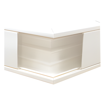 Esquinero exterior | PVC autoextinguible | -40°C a +85°C | NOM-001-SEDE-2005 | Resistente UV 500h