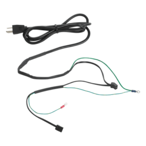 Cable de Alimentación con Termostato Integrado | 1.8 m (5.9 ft) | 115V | 10A | 2 Conectores para Ventiladores | Cobre