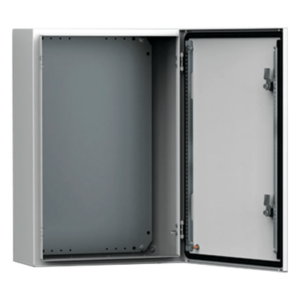 Gabinete de Pared Exterior | IP66 | NEMA 4|12|13 | IK10 | Acero 1.5 mm | 300 x 250 x 155 mm (11.8 x 9.8 x 6.1 in) | Bisagras Ocultas 130°