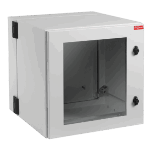 Gabinete Industrial | 12 UR | Puerta con Ventana | NEMA 12 | IP55 | IK10 | Montaje en Pared | 612 x 600 x 610 mm