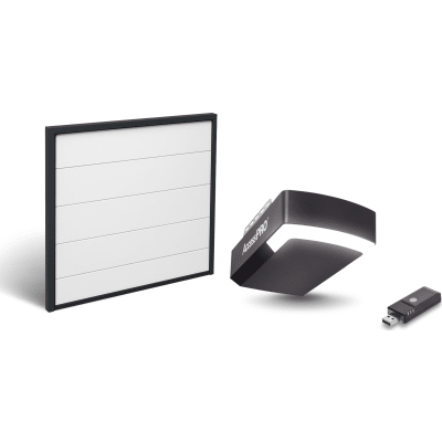 Kit Puerta de Garage 9x8 Pies (2.74 x 2.44 m) | Motor DC 1|2 HP | Insulada | Activación WiFi | Hasta 50 Controles | Lámina Calibre 26