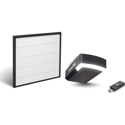 Kit Puerta de Garage 12x8 Pies (3.67 x 2.44 m) | Imitacion madera | Motor DC 1|2 HP | Insulada | Activación WiFi | Hasta 50 Controles | Lámina Calibre 26