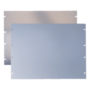 Tapa Ciega para Rack | 19 Pulgadas | 2U | Acero Calibre 12 | Plana | Gris RAL 7035