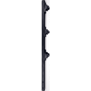 Poste de Paso | Tubo de Acero Galvanizado | Diámetro 1" | Longitud 75 cm | 3 Aisladores | Pintura Negra | Peso 0.5 KG