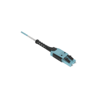 Jumper de Fibra Óptica | Multimodo OM4 50|125 | LC-LC Uniboot Duplex | LSZH | 5 m (16.4 ft) | Color Aqua