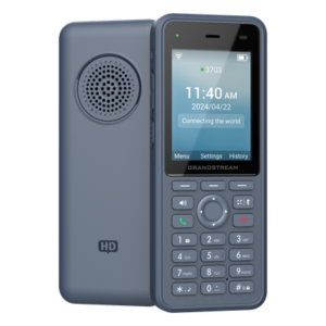 Teléfono IP Wi-Fi Inalámbrico | Wi-Fi 6 Doble Banda | IP69K | Batería 3000 mAh | 4 Vías Conferencia | Bluetooth | USB-C