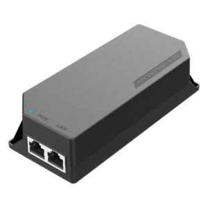 Inyector PoE | 30W | Puerto 2.5G | IEEE 802.3at | Plug-and-Play | Entrada 100-240VAC | Operación 0°C a 45°C