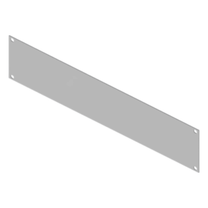 Panel Ciego para Rack 19 in | 2U | Acero Calibre 14 | 483 mm x 88 mm (19.02 in x 3.46 in) | Pintura Electrostática Blanca | Componente Pasivo