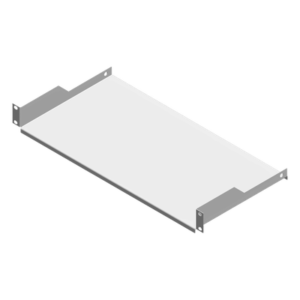 Charola para Rack | 19" | 2 Postes | 1U | 23 cm (9.1 ft) de Profundidad | Carga 3 kg | Color Blanco