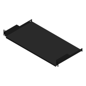 Charola para Rack | 19" | 2 Postes | 1U | 23 cm (9.1 ft) de Profundidad | Carga 3 kg