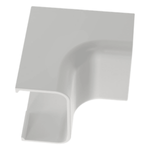 Esquinero interior | Canaleta LD10 | ABS | UL94V-0 FT4 | 0 a 50°C | Blanco