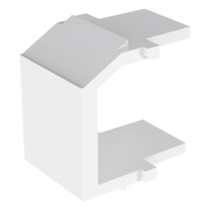 Módulo de Tapa Ciega | Keystone | 1 Espacio | 0.87' x 0.64' x 0.79' | ABS | ROHS