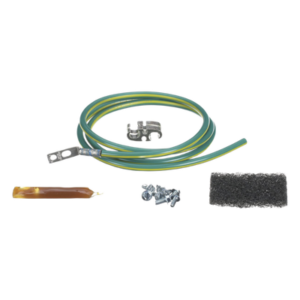 Kit de Jumper de Puesta a Tierra | 6 AWG | 1.52 m (5 ft) | Zapata 45° | Conector Htap 2-6 AWG | UL 467 | NEBS Level 3