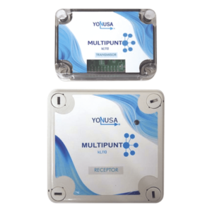 Kit Control Inalámbrico de Relés | Alcance 1 km (3280.8 ft) Linea de Vista | Multi-Punto 10 Dispositivos | Salida 16 A 250 VAC | Contacto Seco | Alimentación Solar Opcional
