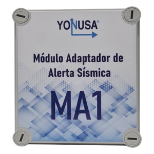 Módulo Adaptador para Alerta Sísmica | Fuente 13.5VDC 2A | Respaldo 7 Días | Entrada AC 127|220V | Conector 3.5 mm