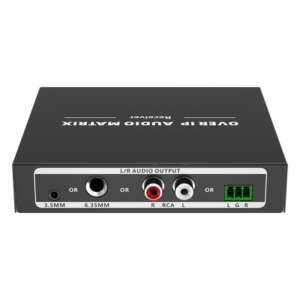 Extensor de Audio sobre IP | PCM 2.0 | Alcance 120 m (393.7 ft) | Matriz Flexible 1:1 1:N N:N | Múltiples Interfaces Analógicas | Protección ESD Nivel 2