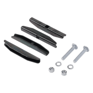 Kit de Empalme para Escalerilla | Acero Calibre 12 | Acabado Polvo RAL 9005 | 1.02 lb (0.46 kg) | Curvas 90° Horizontales