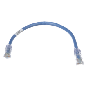 Cable de Parcheo UTP Cat6 | 24 AWG | CM | 0.3 m (1 ft) | Azul
