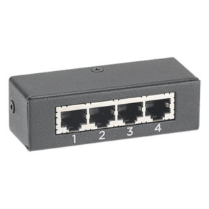 HUB de 4 Puertos, Para Conexión de 3 Sensores Adicionales a PDUs y UPS de Panduit