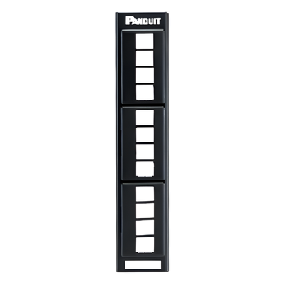 Panel de Parcheo Modular Keystone | 12 Puertos | Montaje en Pared | 10.00 pulgadas de Ancho