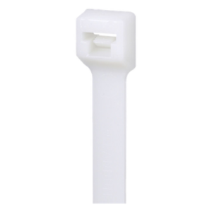 Cincho de Bloqueo | Nylon 6.6 | 142 mm (5.6 in) x 2.5 mm | Resistencia 18 lbs (80 N) | UL Listado | Espacios Plenum | 1000 Piezas
