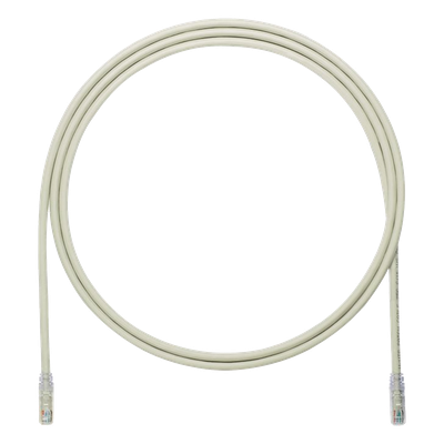 Cable de Parcheo UTP, Cat6A, 24 AWG, CM, Color Gris, 2.13 Metros (7 Pies)